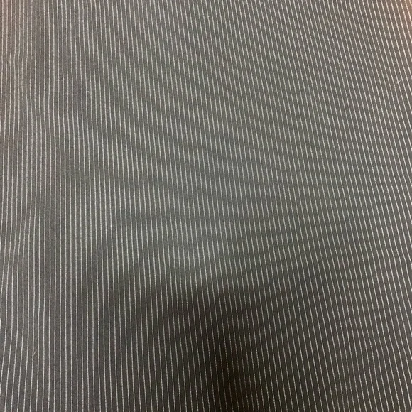 Strapless Pinstripe Knee Length Pencil Dress - Picture 5 of 5